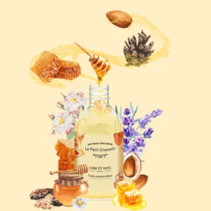 image du produit: Parfum pour bougies <span>Cire et miel</span>