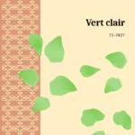 Colorant en grains vert clair