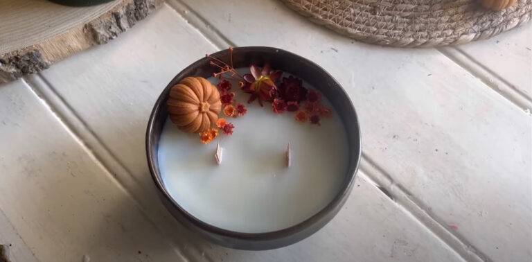 Comment faire une bougie d'automne
