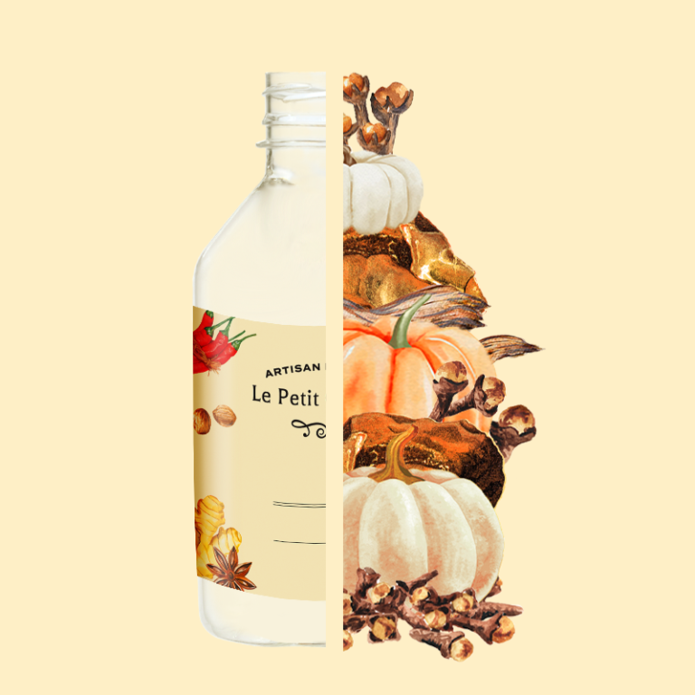 Parfum pour bougies <span>Citrouille blanche ambrée</span>