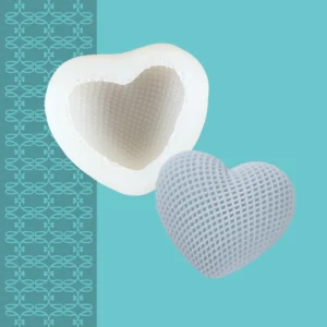 image du produit: Moule silicone pour savon <span>Grand coeur design</span>