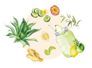 Parfums pour bougies et savons détox