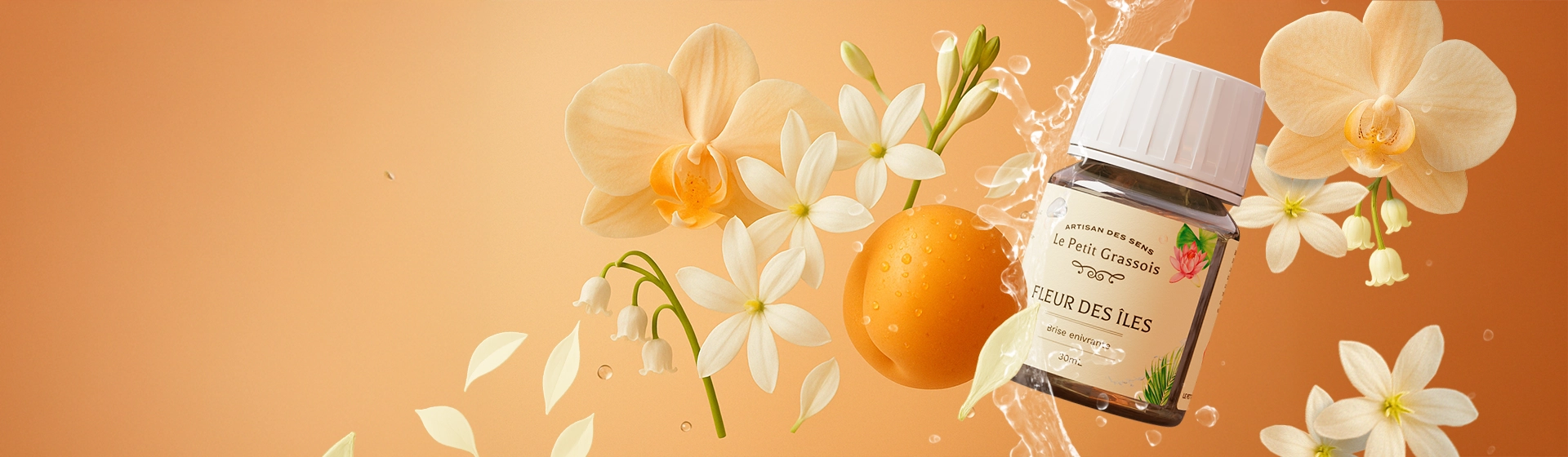 Image de fond du produit: Parfum pour bougies