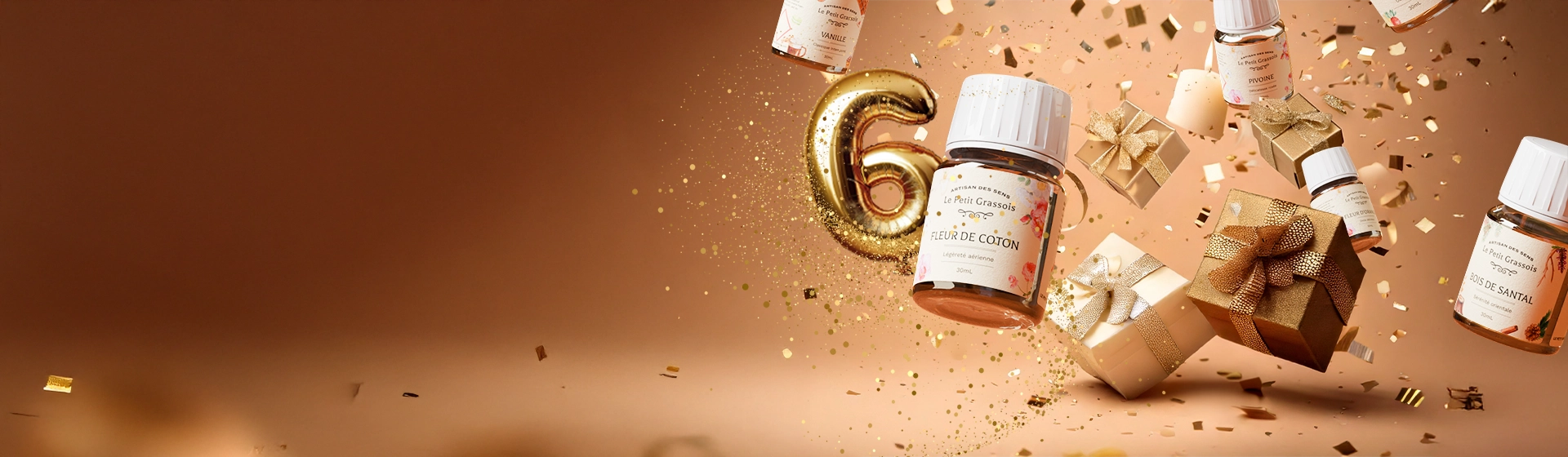 Bannière Le Coffret Signature Anniversaire Le Petit Grassois desktop