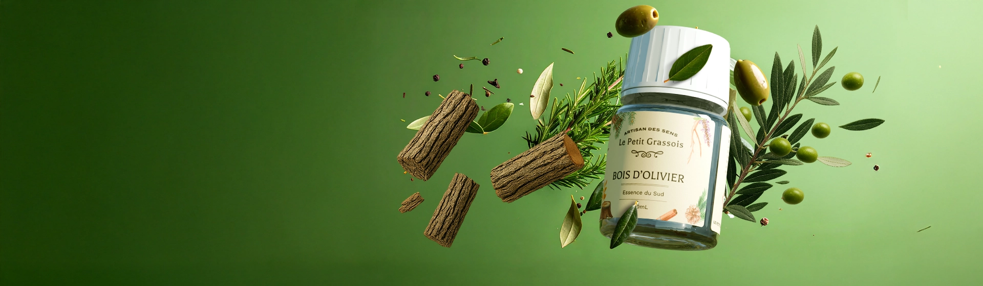 Parfum pour bougies bois d'olivier desktop