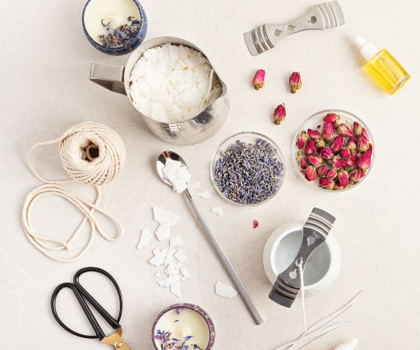 Fabriquer ses premières bougies parfumées maison