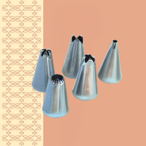 image du produit: <span>Lot de douilles </span>pour poches à chantilly de cire