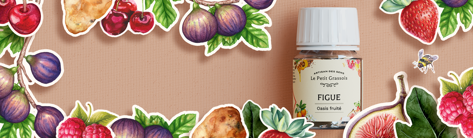 Image de fond du produit: Parfum pour bougies et savons