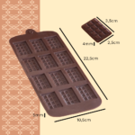 Moule silicone Calinours dimensions FP