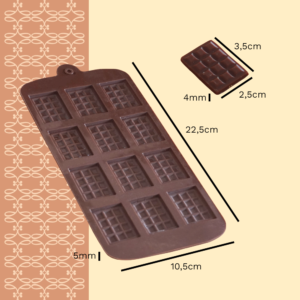 image du produit: Moule silicone <span>Tablette de chocolat<br></span>