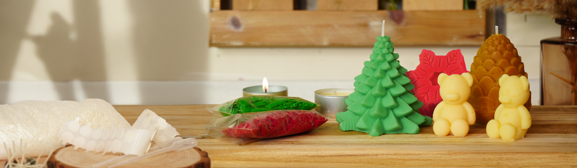 Bannière Kit pour bougies Noël desktop