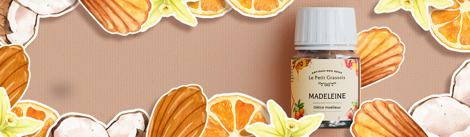 Image de fond du produit: Parfum pour bougies