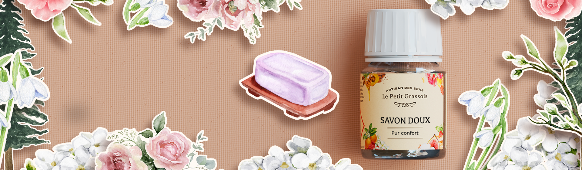 Image de fond du produit: Parfum pour bougies