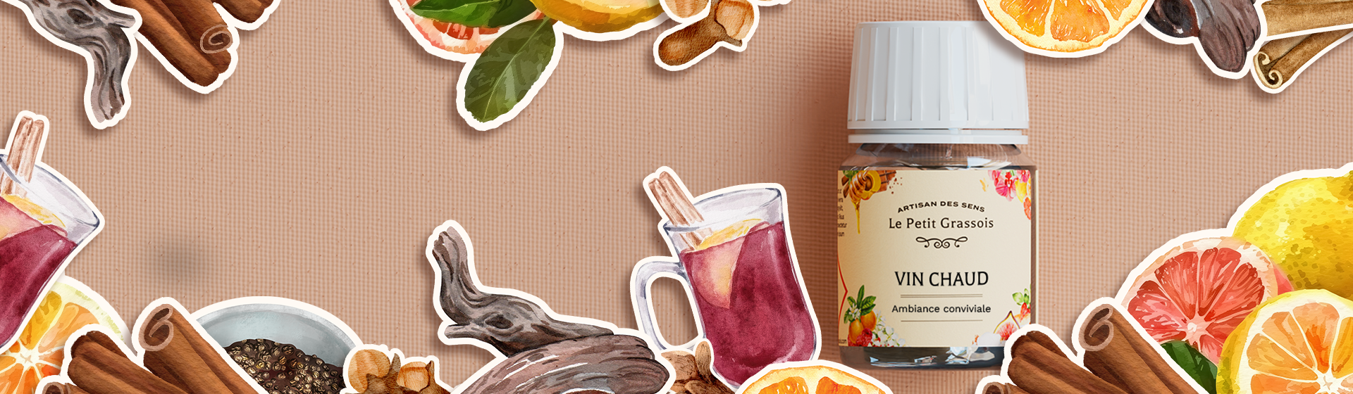 Image de fond du produit: Parfum pour bougies