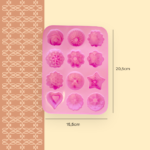 Moule en silicone floral FP dimensions