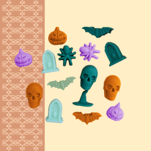 image du produit: Moule silicone <span>Fondants Halloween<br></span>