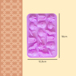 Moule en silicone Fondants Halloween FP dimensions