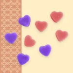 FP Moule silicone Petits coeurs fondants