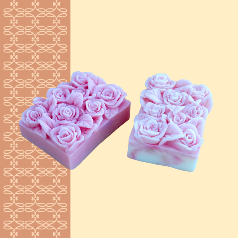 Moule silicone <span>Tapis de roses élégant</span>
