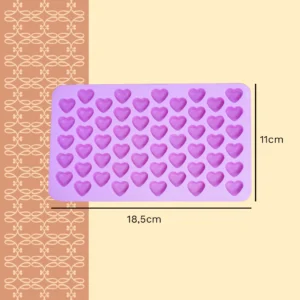 image du produit: Moule silicone <span>Petits coeurs fondants</span>