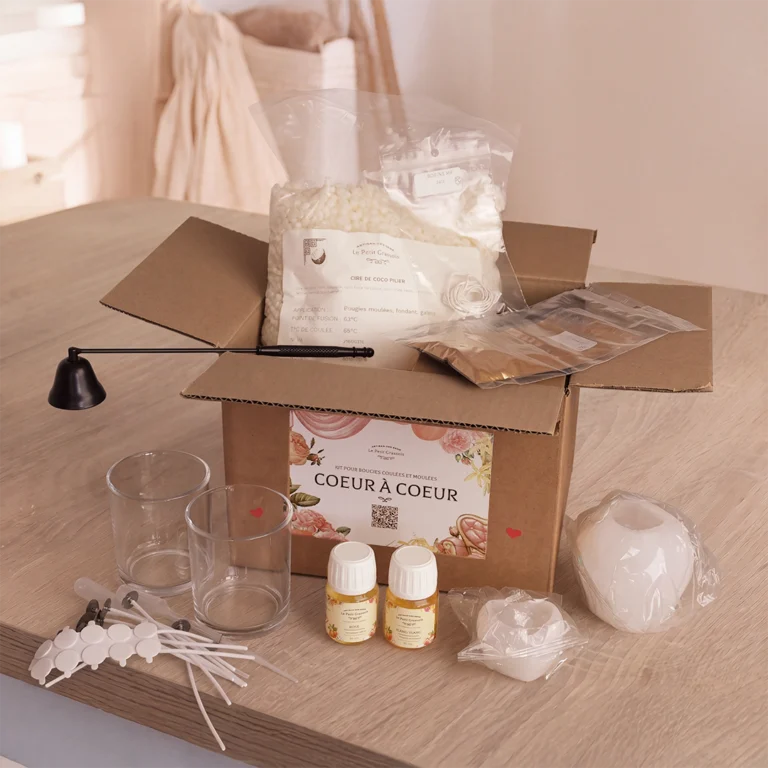 Kit bougies <span>Coeur à coeur</span>