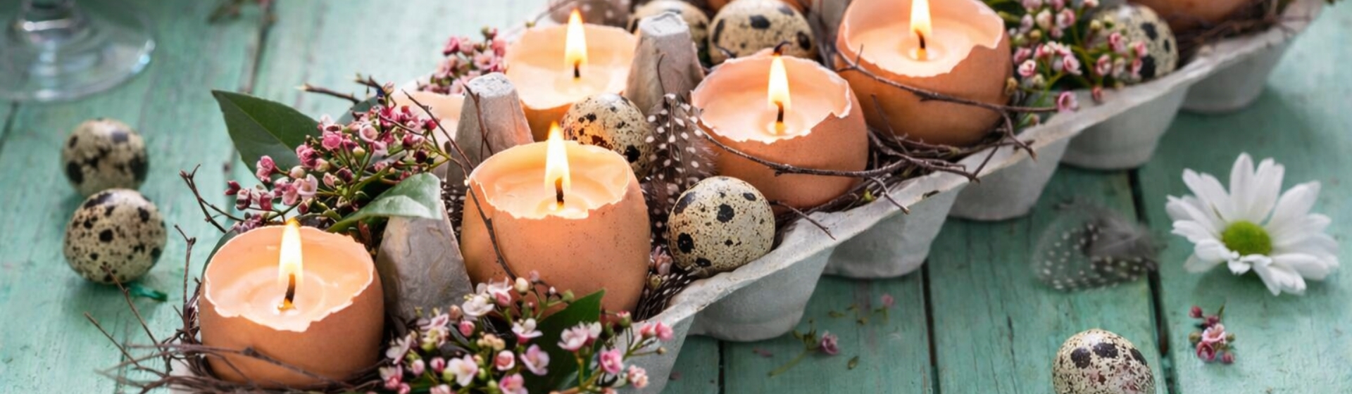 Bougie gourmande œuf de pâques blog