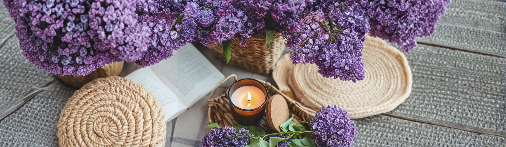 Les parfums pour bougies du printemps image principale blog