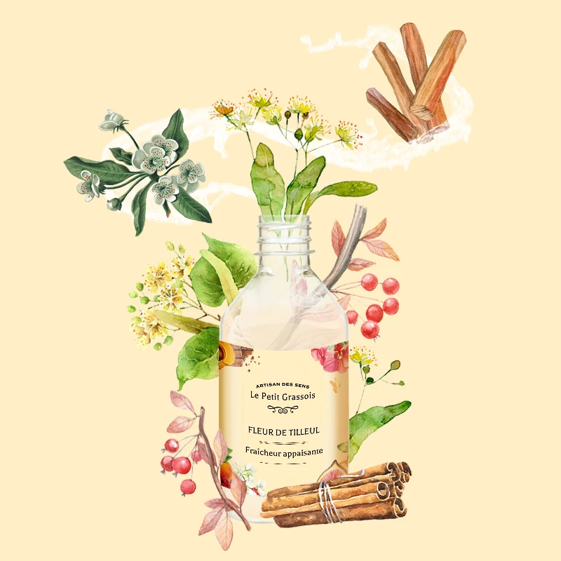 Parfum pour bougies Fleur de tilleul éclaté