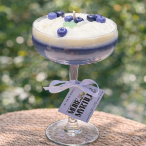 Bougie cocktail Myrtilles