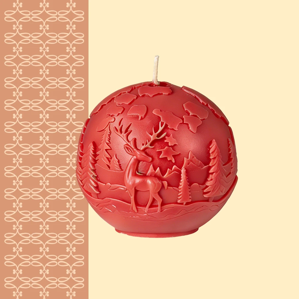 Moule silicone Boule de Noël FP