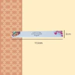 Carnet de touches olfactives Le Petit Grassois dimensions FP