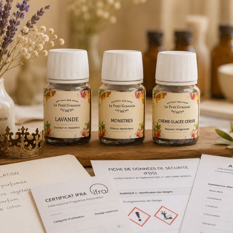IFRA, FDS, allergènes : comprendre les documents clés des parfums mobile