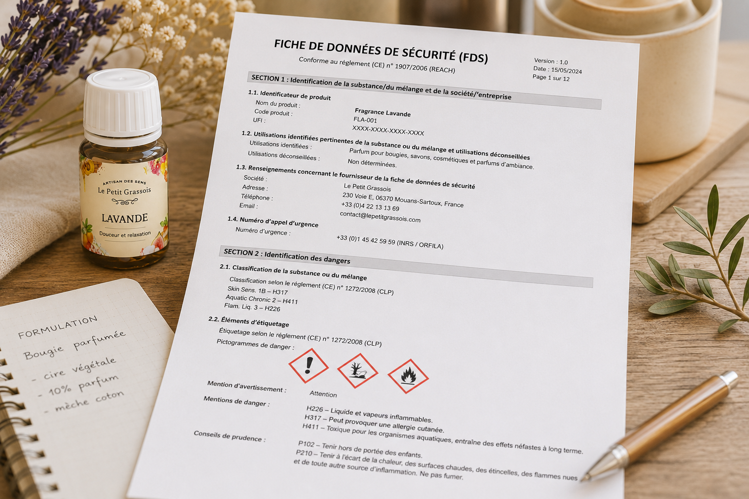 exemple FDS article de blog