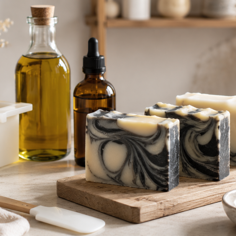 Recette DIY saponification à froid mobile