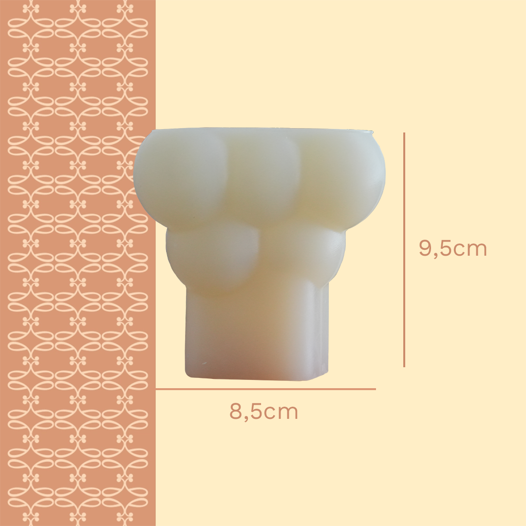 Moule silicone Bulles de sérénité FP dimensions