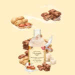 Parfum pour bougies Cacahuète & chocolat FP éclaté