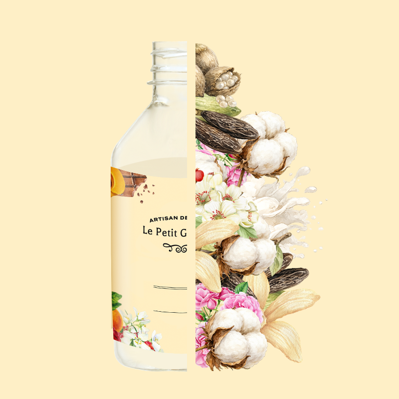 Parfum pour bougies Lait de coton base FP