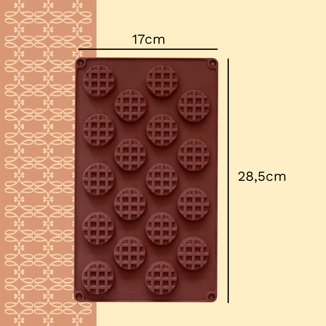 Moule silicone <span>Mini-gaufres</span>