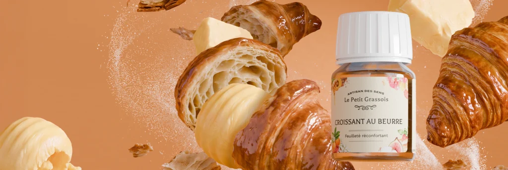 Parfum pour bougies et savons Croissant au beurre MEA