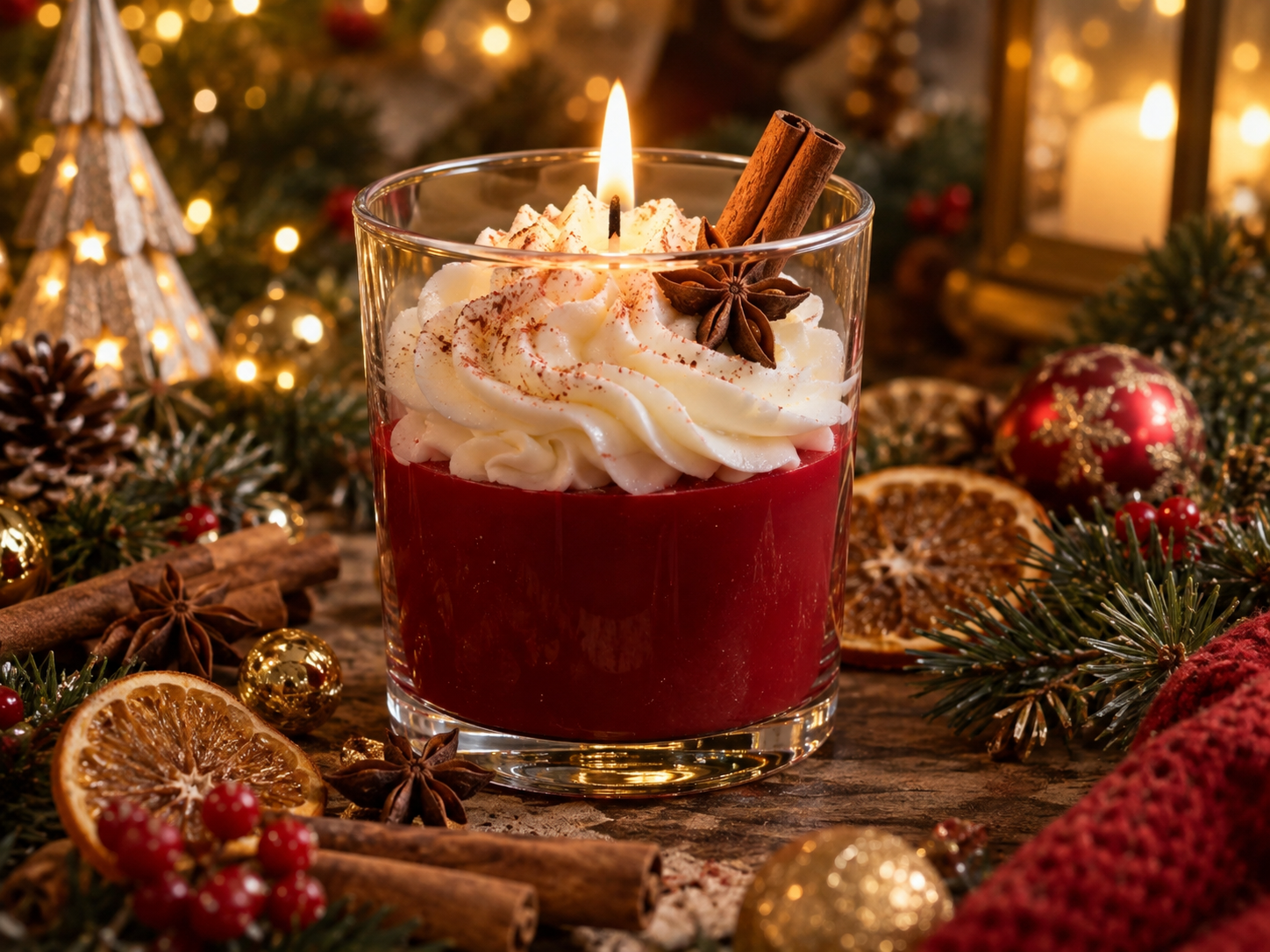 image article de blog bougie de Noël